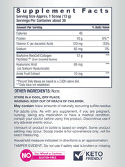 NeoCell hyaluronic-acid ingredient bottle highlights added moisture support for skin