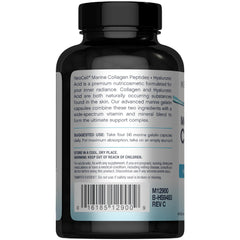 Illustration of hyaluronic acid with NeoCell collagen for hydration