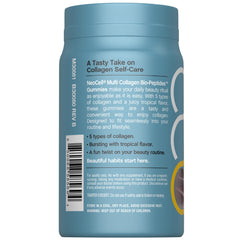 NeoCell Multi Collagen gummies in hand for a simple daily ritual.