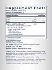 NeoCell Super Multi Collagen Powder close-up highlights easy blending in shakes and smoothies.