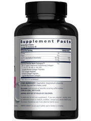 Close-up of NeoCell tablets highlighting texture for skin and hair care