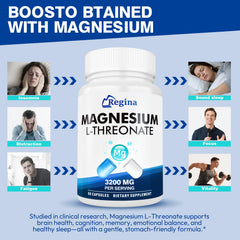 NEOGLI Neuro Magnesium L-Threonate ingredients panel emphasizes advanced absorption.