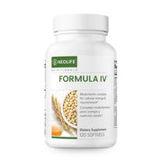 NeoLife Formula IV Softgel bottle showing a complete daily multivitamin for balanced wellness.