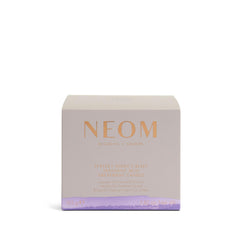 Neom Intensive Skin Treatment Candle with patchouli for grounding ambiance and nourishing skin.