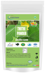 Neotea Abutilon Indicum Powder jar demonstrates organic wellness for daily use