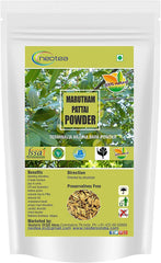 Neotea Marutham Pattai powder bottle for daily Ayurvedic use.