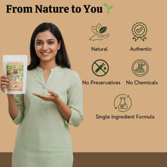 Neotea Neem Bark Powder jar view showing premium packaging