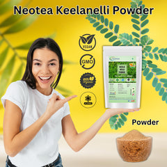 neotea Phyllanthus Niruri powder scoop, convenient daily serving