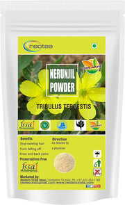 Neotea Tribulus Nerunjil powder 300g pack ready for traditional scalp care routine.
