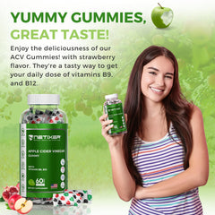 nETiXER vegan pectin gummy ingredients showcase dairy- and gluten-free formula.