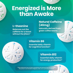 Neuro Spearmint 54ct gum supports clean energy during study