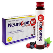 Neurobion Extra Forte B12 10,000 mcg liquid vial for natural energy support
