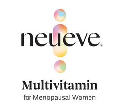 NeuEve multivitamin ingredients label with vitamin C, D, zinc