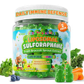 NEVISS liposomal sulforaphane gummies bottle for daily immune support
