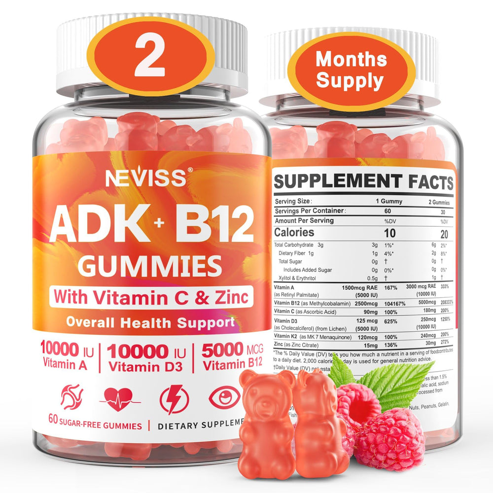 NEVISS Methylated Multivitamin bottle for daily wellness support.