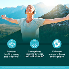 NEW AGE NAD+ astaxanthin close-up highlighting antioxidant synergy