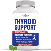 NEW AGE Thyroid Support bottle front for easy daily routine