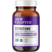 New Chapter Estrotone bottle front for daily menopause support.