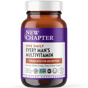 New Chapter Men’s Multivitamin bottle front for daily immune support and energy