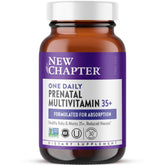 New Chapter Prenatal 35+ bottle front view for easy daily intake