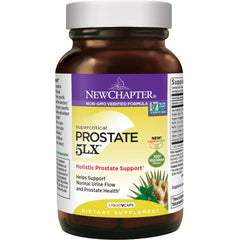 New Chapter Prostate 5LX bottle with vegetarian capsules for daily wellness