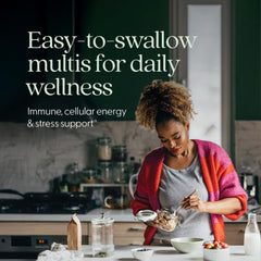 New Chapter Tiny Tabs miniature tablets, easy swallow on the go.