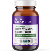 New Chapter Women’s Multivitamin bottle front view for daily immune and energy support.