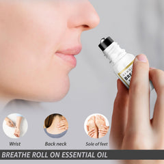 Compact purse-ready design of New Miuz Breathe Easy Roller