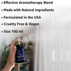 New Miuz Clearing Sage Smudge Spray with frankincense and rose for emotional balance.