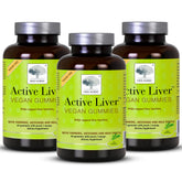 New Nordic Active Liver Gummies bottle front view for daily liver support.