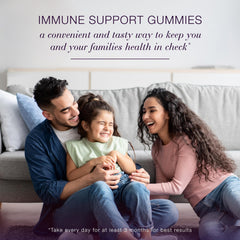 NEW NORDIC Elderberry Vegan Gummies serving two per day reminder image