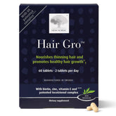 NEW NORDIC Hair GRO bottle front highlights potential for hair growth