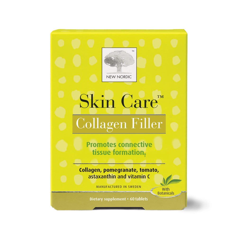NEW NORDIC Skin Care bottle with capsules for daily nourishment