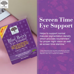 NEW NORDIC Zinc inclusion shown with tablets for eye support.