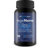 New Vibrations Regenerve Pro bottle pour supports daily nerve health.