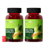 NEWELLME ACV Gummies with The Mother bottle close-up for natural digestion support