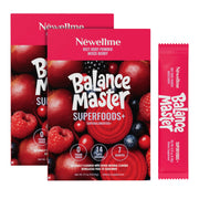 NEWELLME Balance Master Super Reds bottle for daily circulation support and energy
