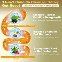Newpie Candida Cleanse Drops poured into water for easy mixing into drinks