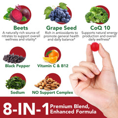 Newseel Beetroot Gummies chewy texture showcases easy, on-the-go consumption