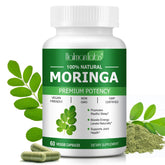 Newseel Moringa Capsules bottle front for daily energy and skin support.