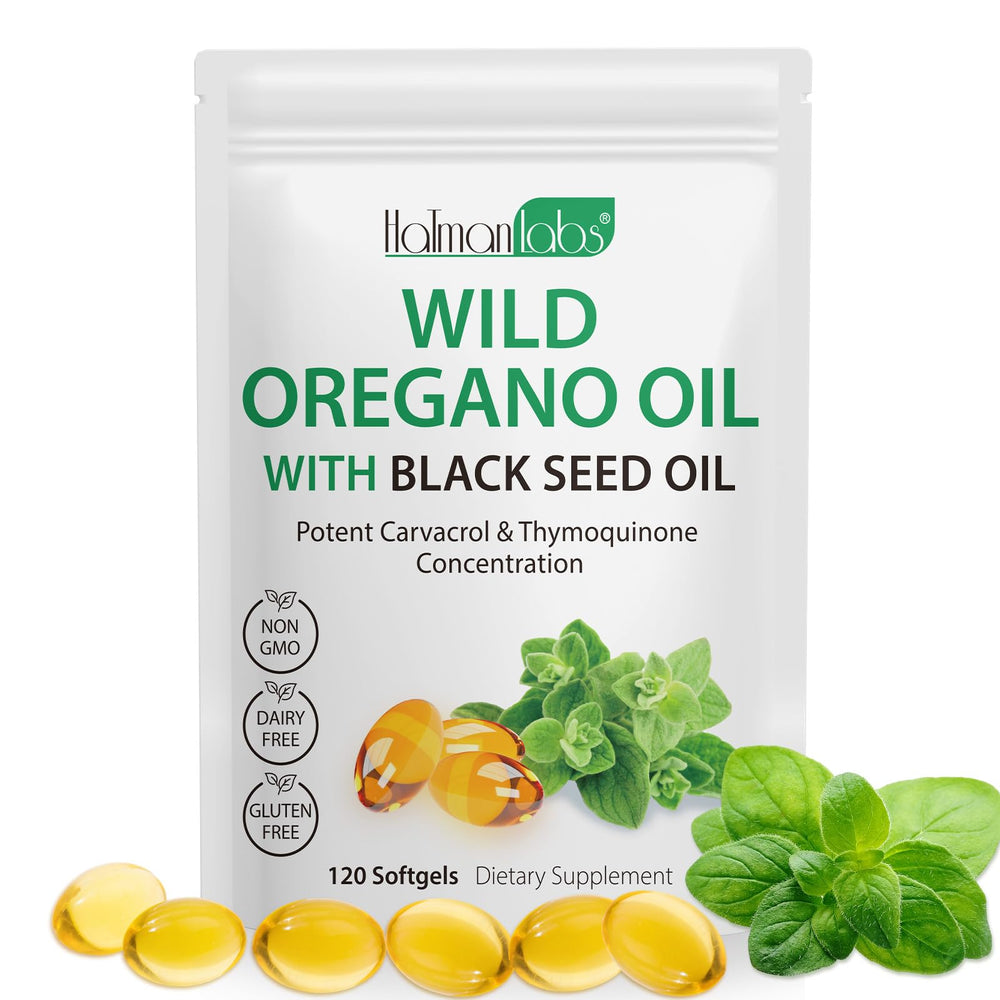 Newseel oregano oil softgels bottle for convenient daily wellness.