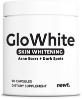 Newt GloWhite pills bottle front for daily skin brightening support.