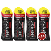 NewTrition Cherry Bomb bottle front view delivering a sugar-free energy boost for focus