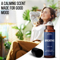Nexon Botanics Breathe Roll-On close-cap detail enables easy, mess-free application.