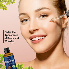 DIY skincare mix with Nexon Botanics cinnamon oil for refreshed skin