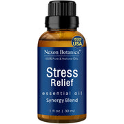 Nexon Botanics Stress Relief bottle 30ml ready for diffusion and aromatherapy use