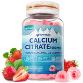 Nextdia calcium citrate 1000 mg bottle for high-absorption bone support.
