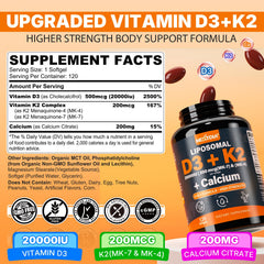 Nextdia calcium citrate softgel bottle designed for easy absorption.