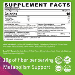 Nextdia Fiber Gummies ingredients closeup with organic prebiotic fibers for gentle digestion