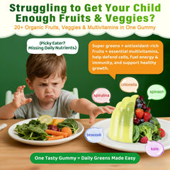 Nextdia gummies with super greens ingredients like spirulina and chlorella